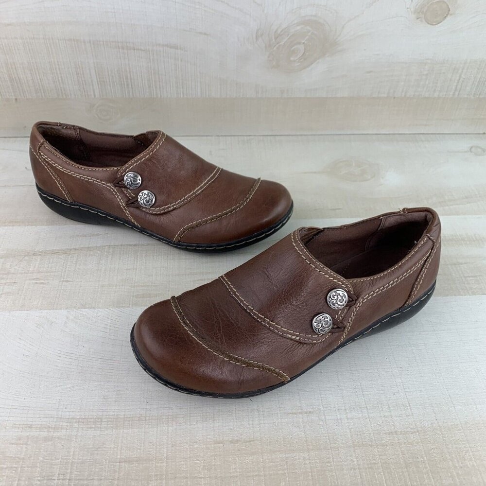 Clarks Bendables Brown Loafers